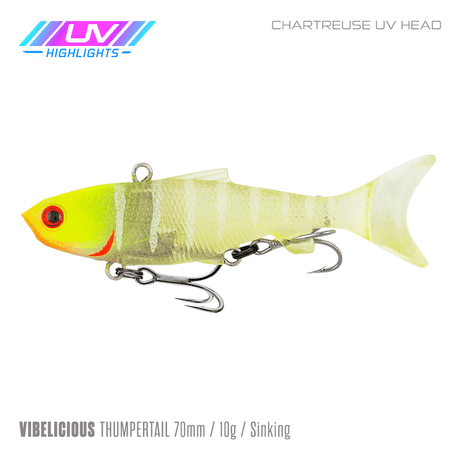 Samaki Vibelicious Thumper 70mm Soft Vibe