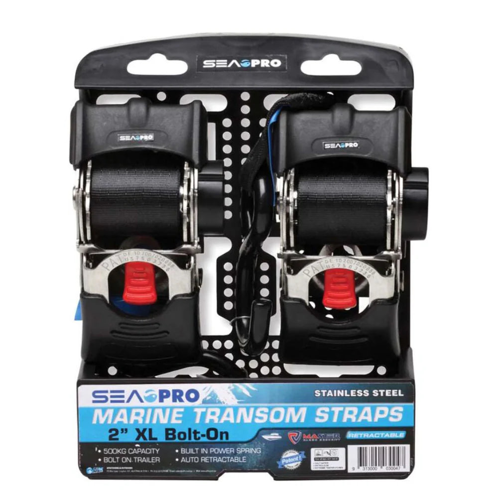 Sea Pro Marine Transom Strap XL Pair 2in
