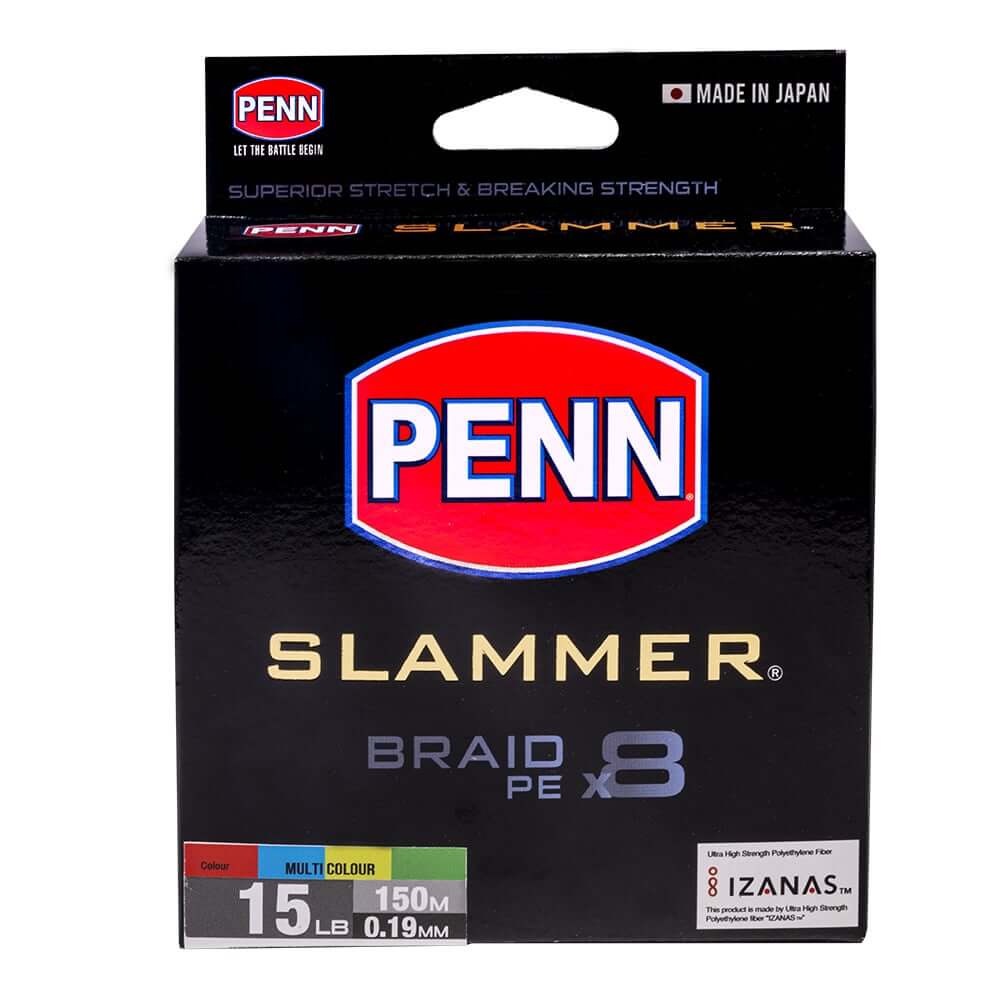 Penn Slammer Braid Multicolour 400m