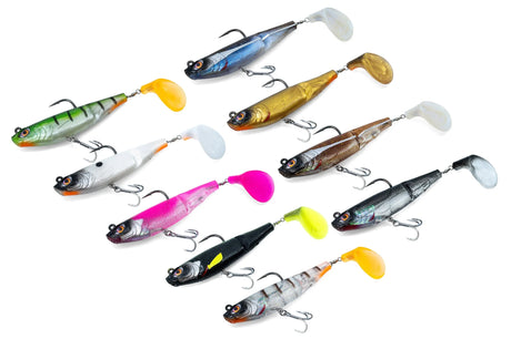 Chasebaits The Swinger 90mm Rigged Soft Plastic Swimbait