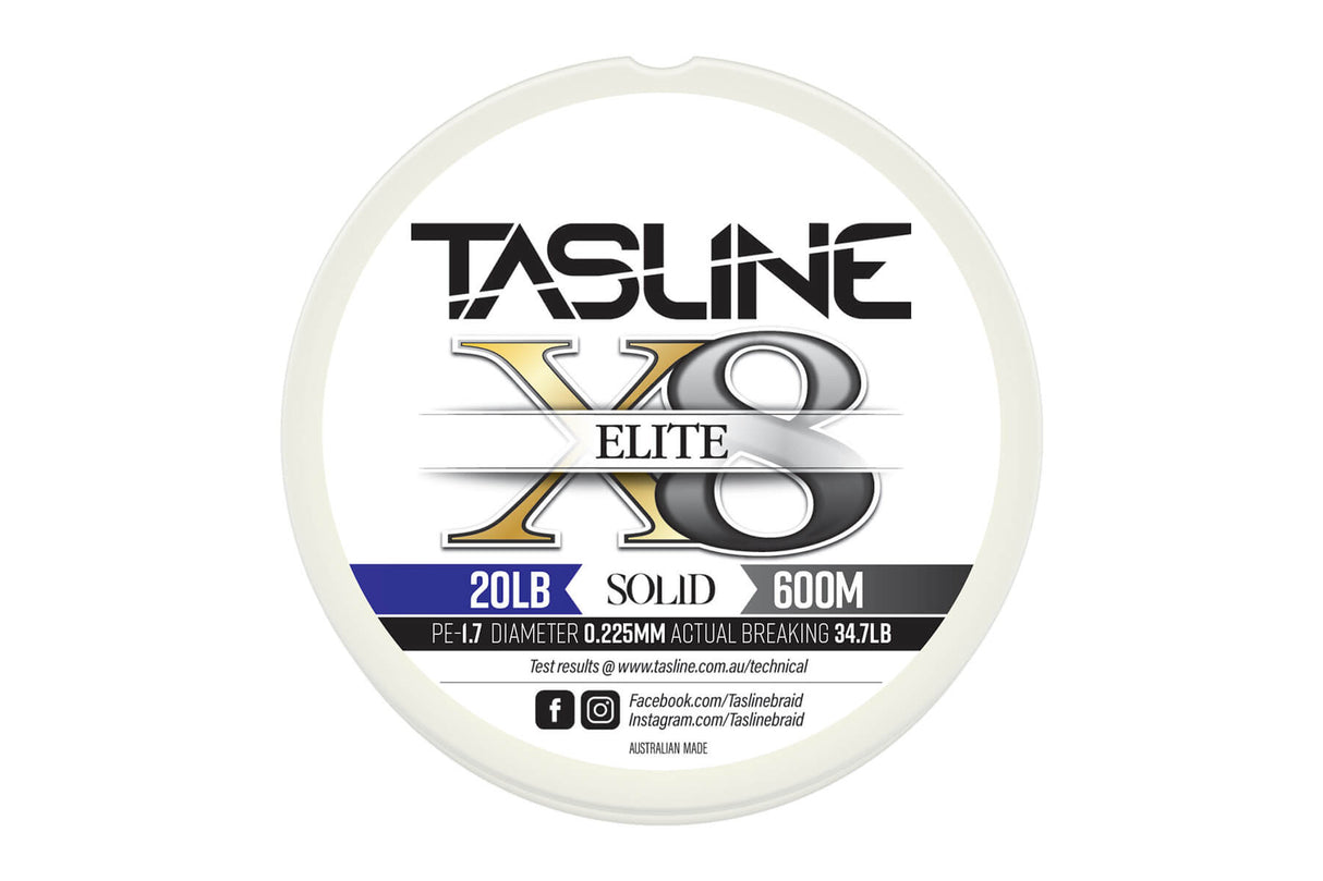 Tasline Elite White X8 600m