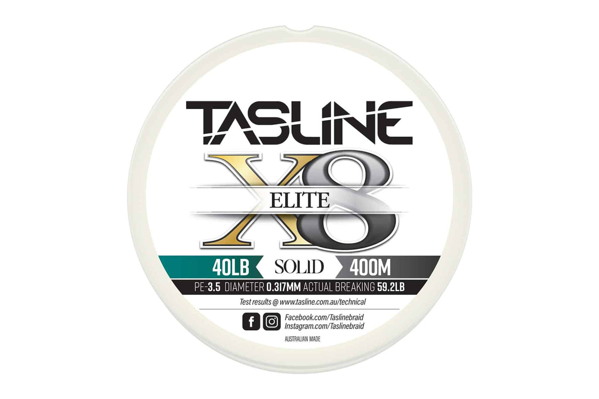 Tasline Elite White X8 400m