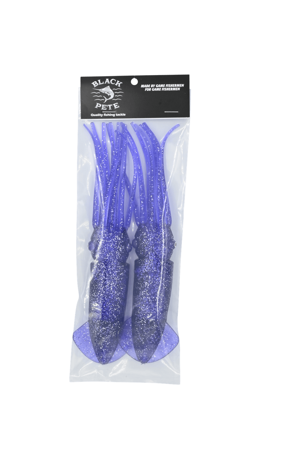 Black Pete 9in Teaser Squid 2pk