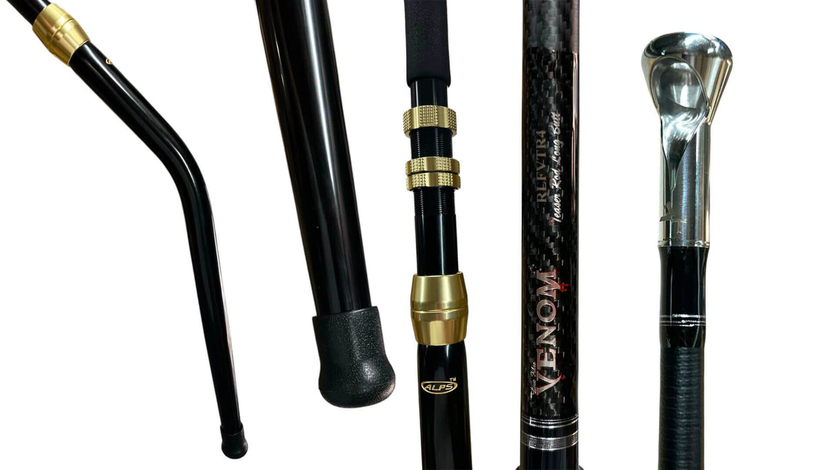Venom Heavy Teaser Rod - Long Bent Butt