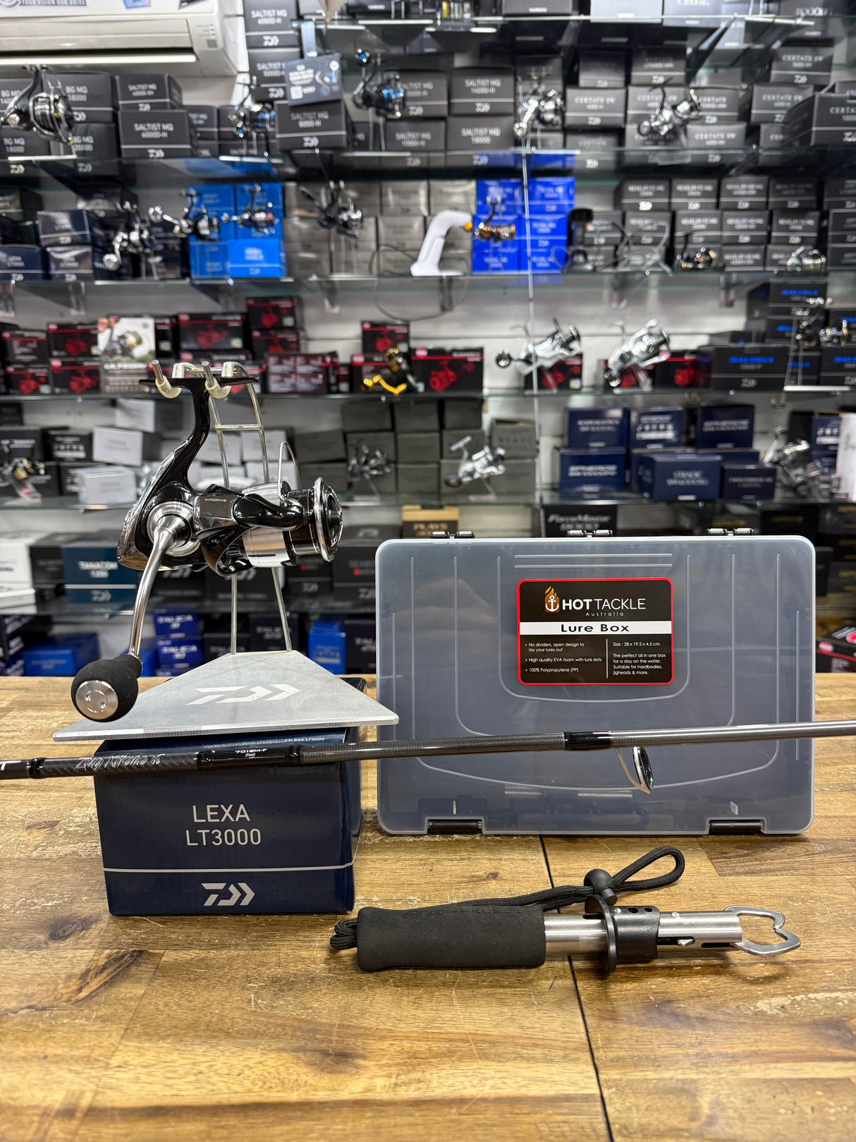 Samaki Zing Xtreme and Daiwa Lexa Estuary Combo