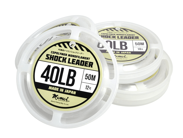 Momoi Mono Shock Leader Clear 50m Spool