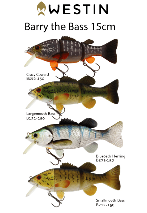 Westin Barry The Bass 150mm Sinking