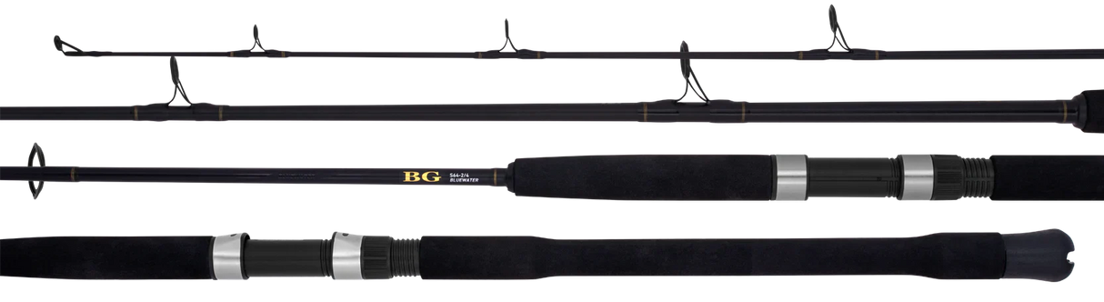 Daiwa BG Bluewater 7'2" pe3/5/ Daiwa BG 4000/ Daiwa J-Braid 30lb 300m - Multicolour