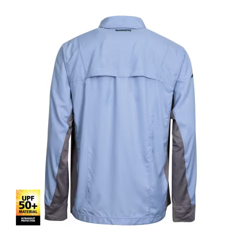 Shimano Pro Stretch Vented Shirt - Cloudburst