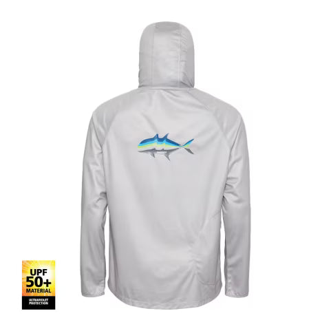 Shimano Grey GT Hooded LS Tech-T