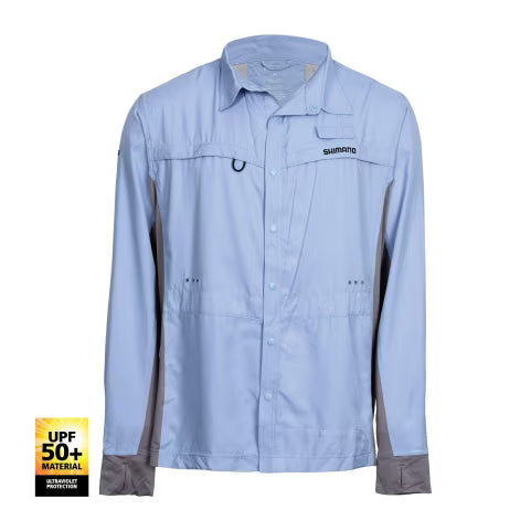 Shimano Pro Stretch Vented Shirt - Cloudburst