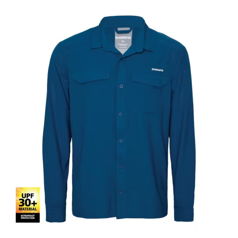 Shimano Navy Pro Fishing Shirt