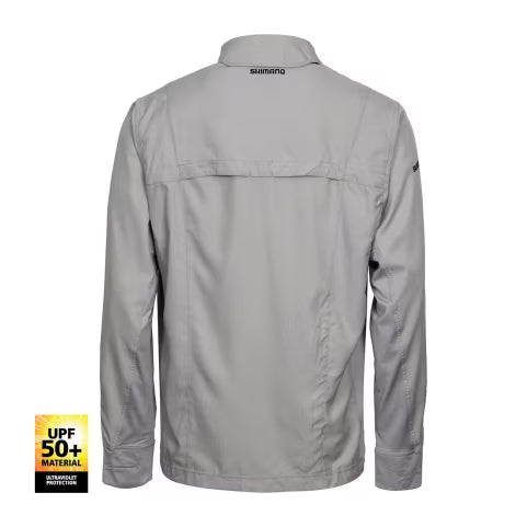 Shimano Pro Stretch Vented Shirt - Paloma Grey