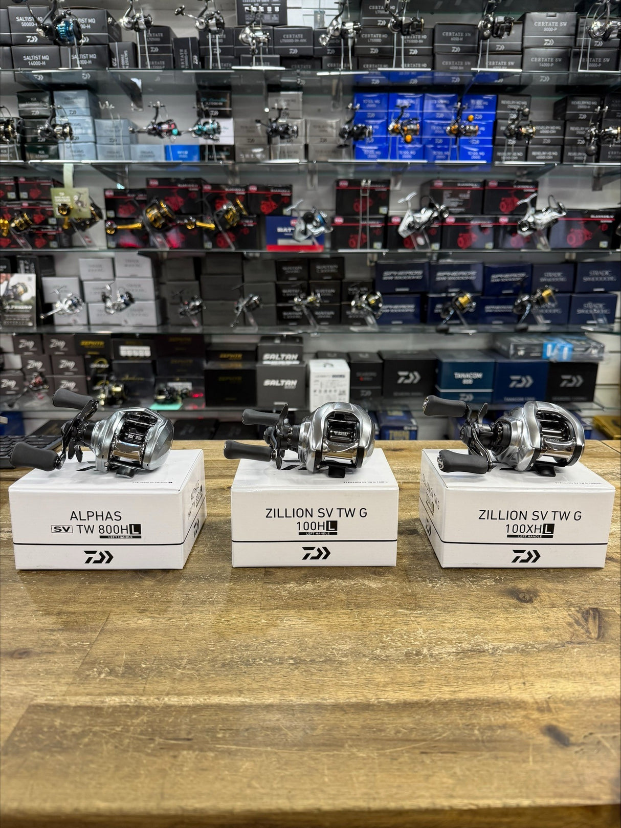 Deal 3 - Daiwa High End Left-Handed Baitcaster