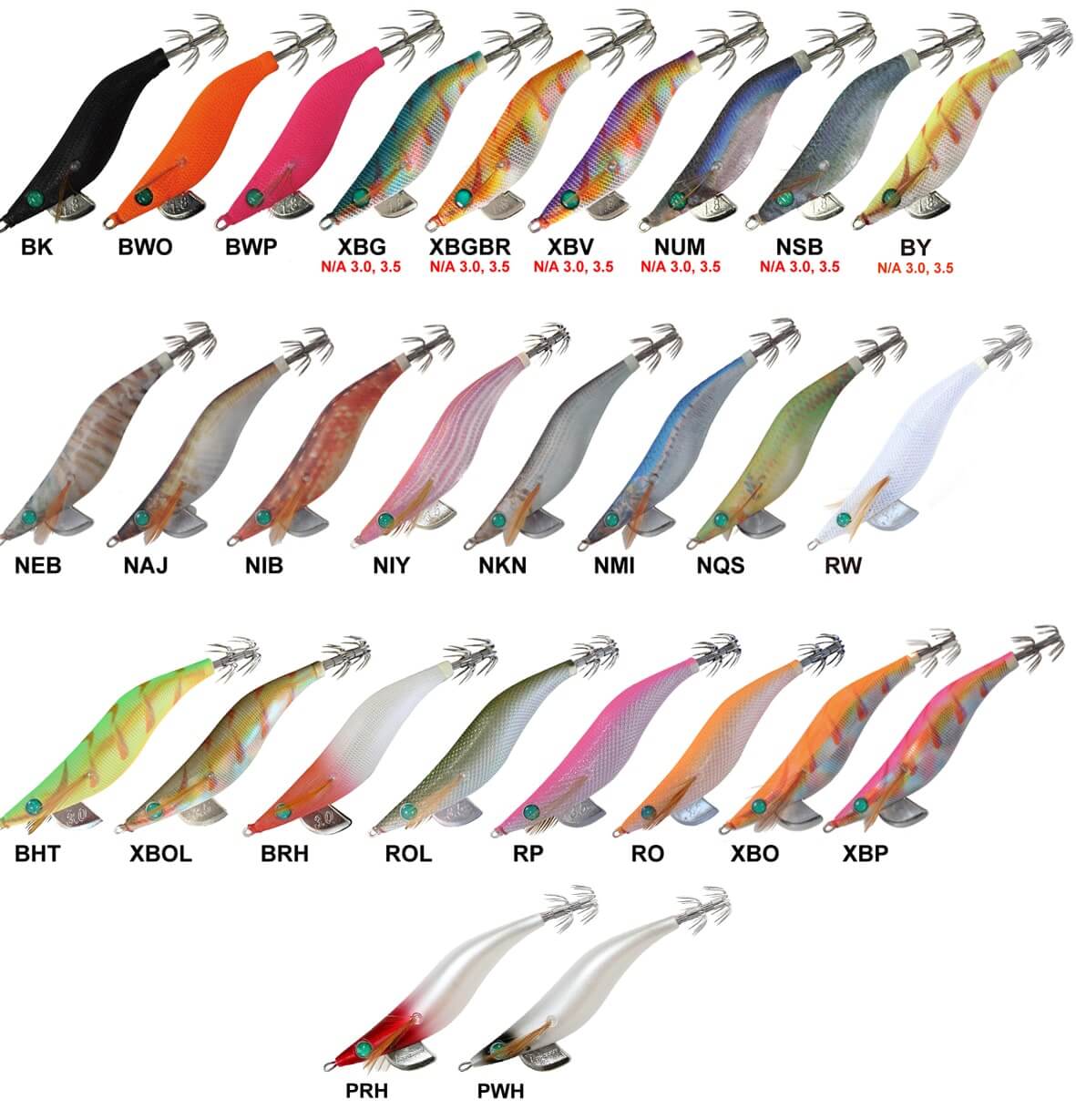 Yamashita Egi Sutte R 2.2 Squid Jig