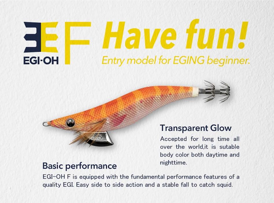 Yamashita EGI OH F 3.5 Squid Jigs