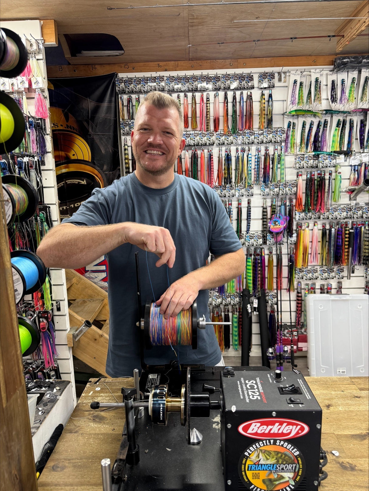 Bulk Braid Spooling - Penn Slammer Braid (sold in increments of 100 Metres)