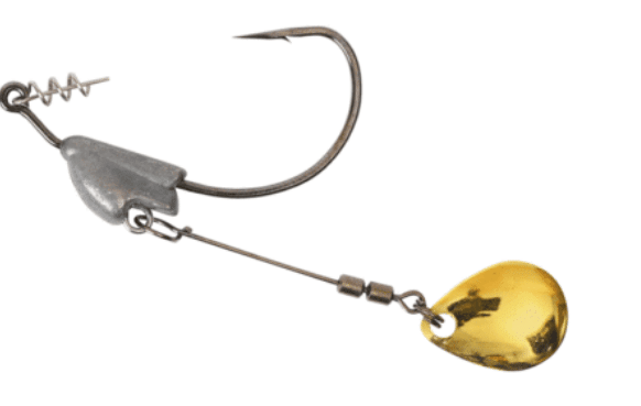 Owner Flashy Swimmer Gold Hooks