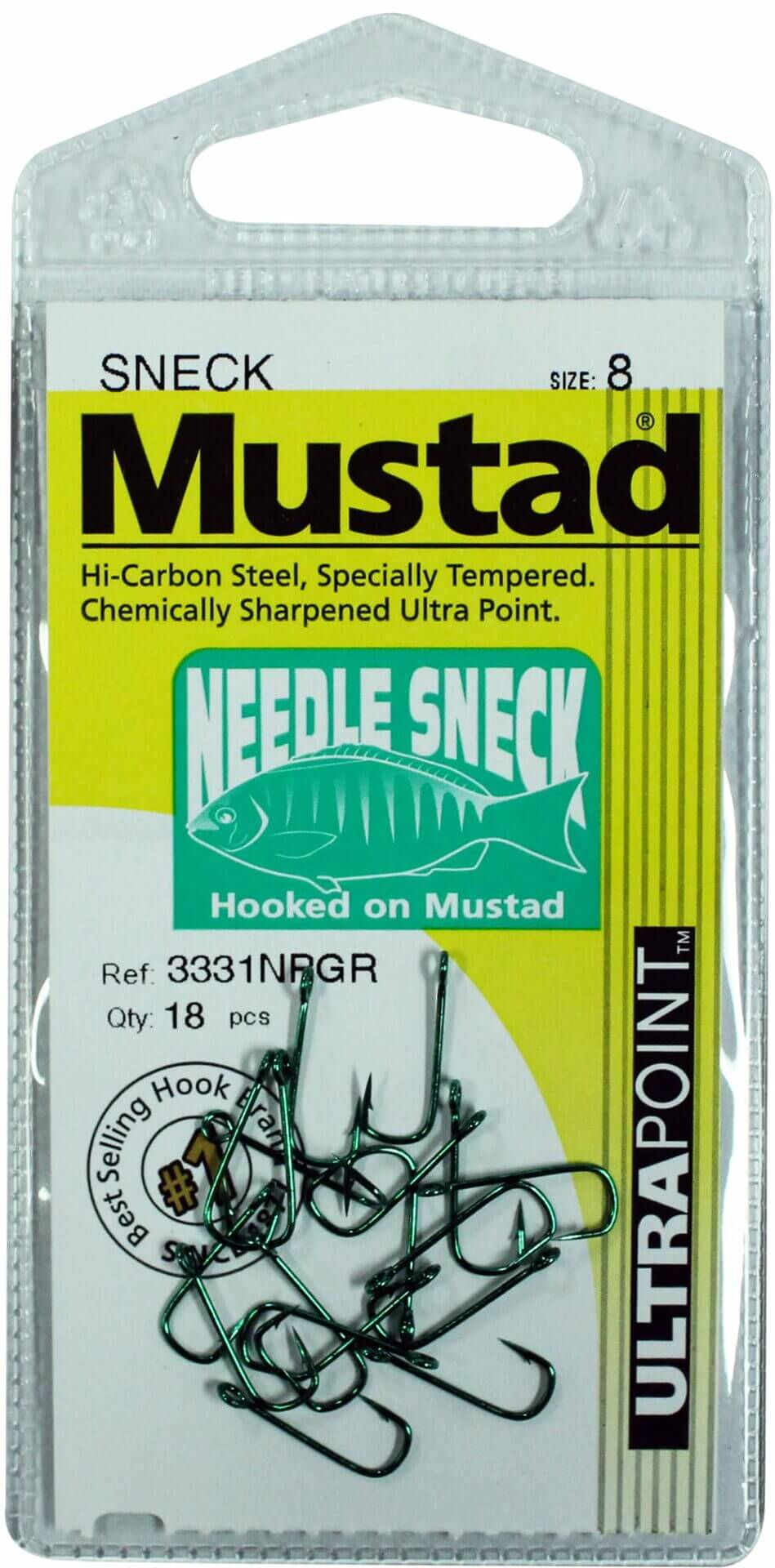 Mustad Needle Sneck Hooks