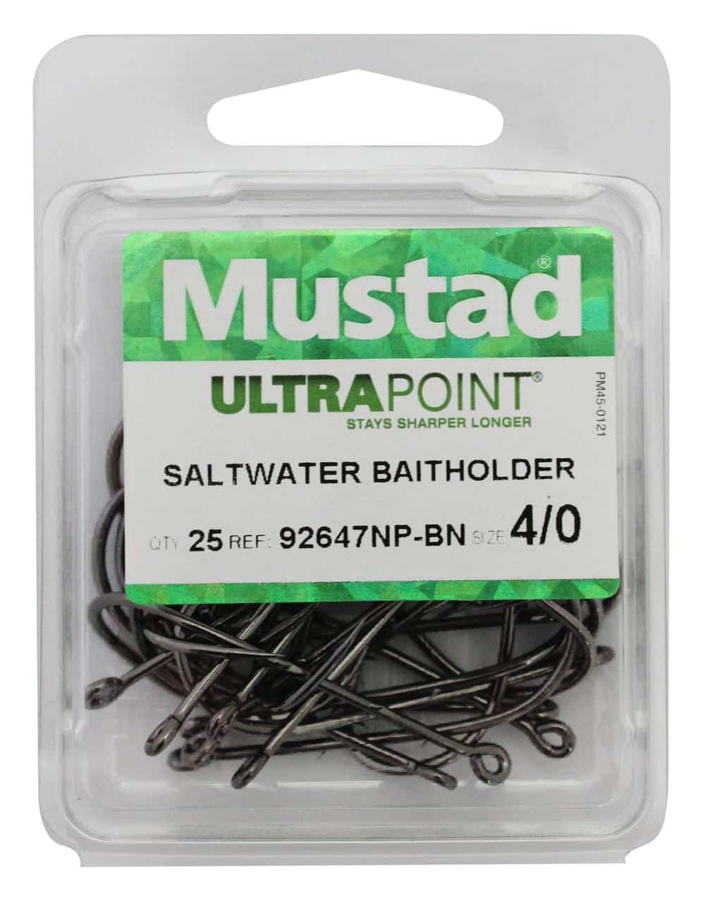 Mustad Long Baitholder Hooks - Boxed