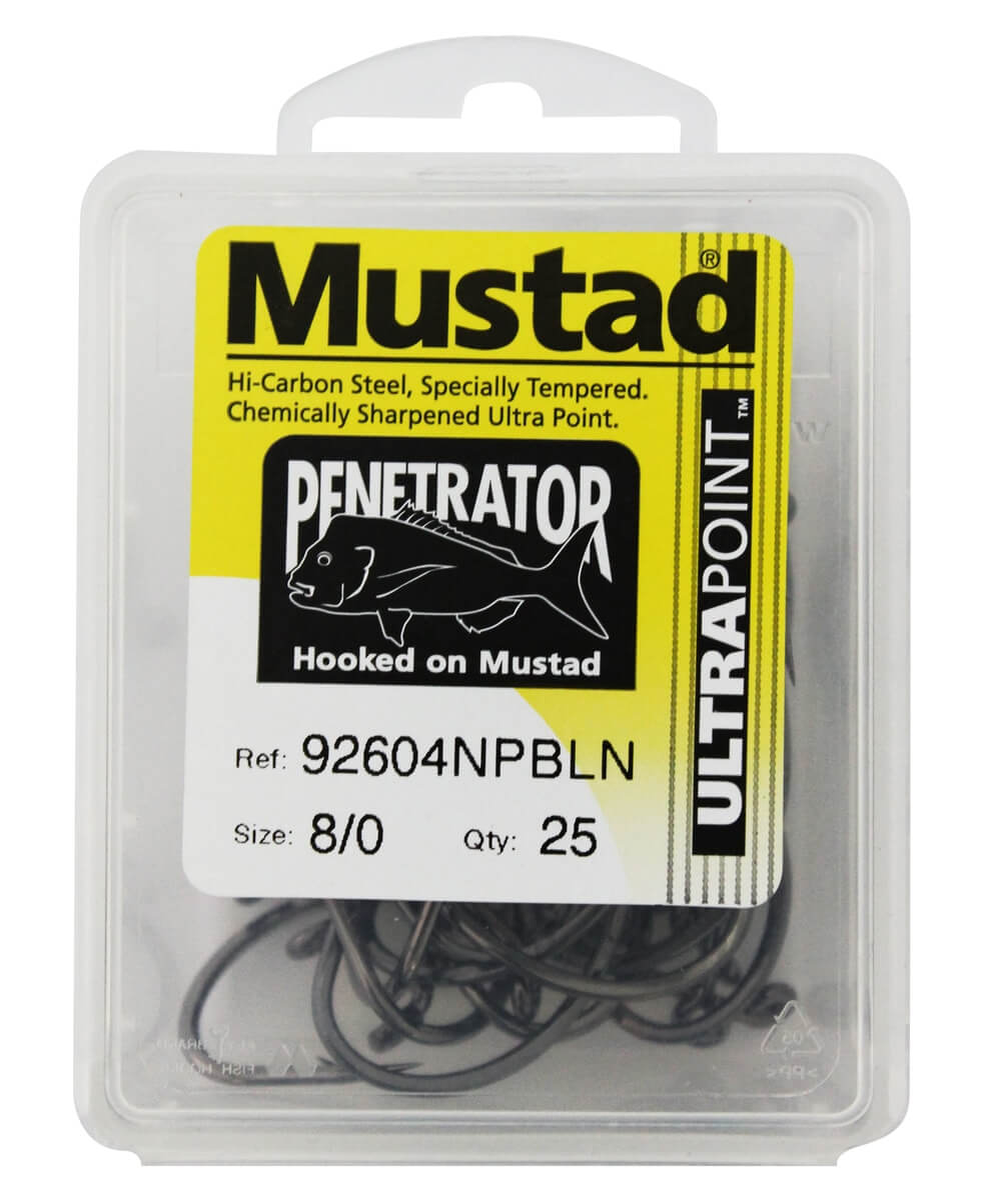 Mustad Penetrator Hooks - 25 pack