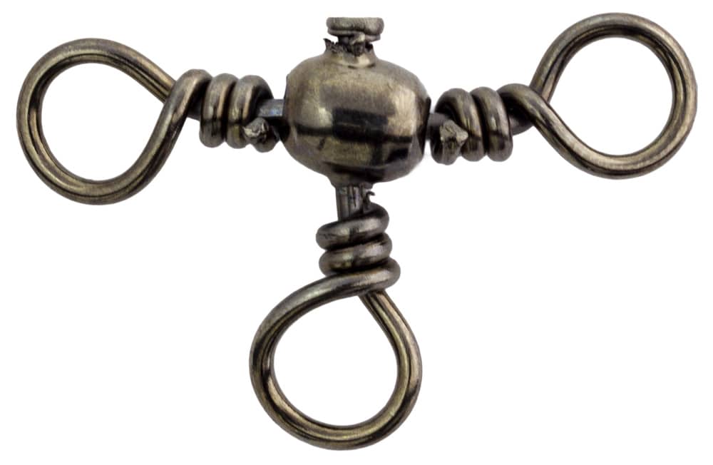 Mustad Barrel 3 Way Swivel