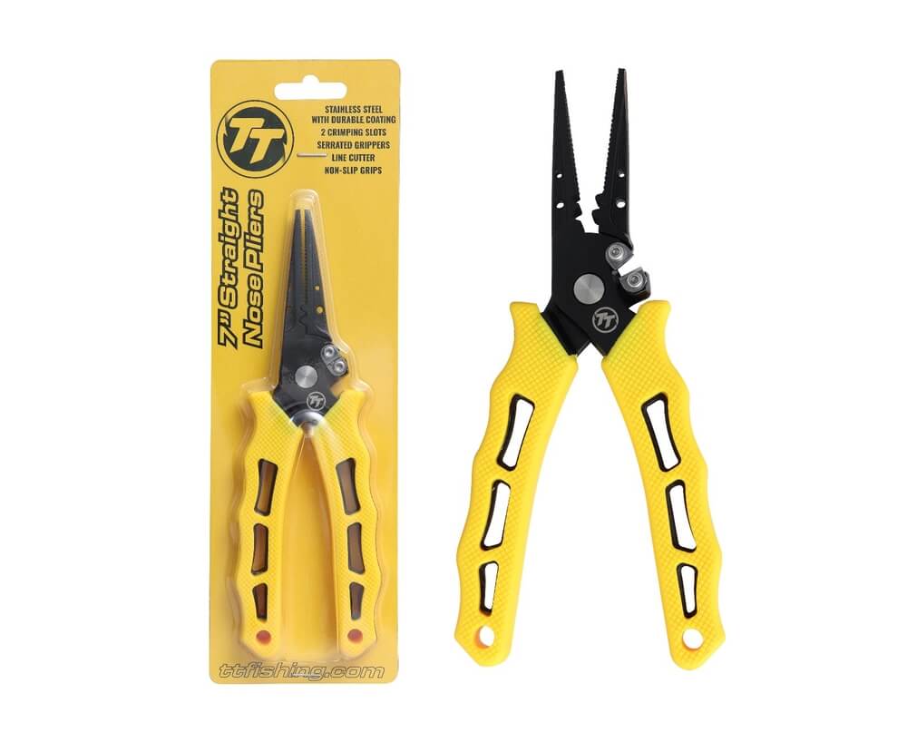 Tackle Tactics 7in Large Straight Nose Pliers