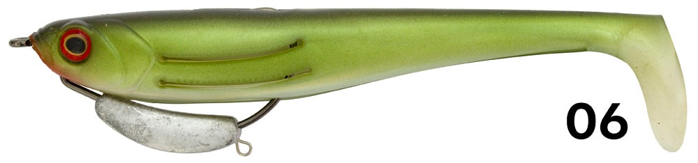Zerek Flat Shad Pro 7in Rigged Plastic