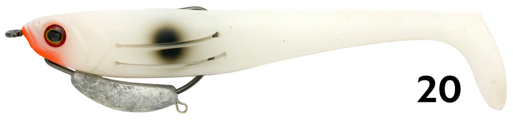 Zerek Flat Shad Pro 4.5in Rigged Plastic