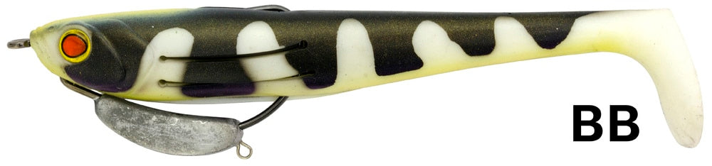 Zerek Flat Shad Pro 7in Rigged Plastic