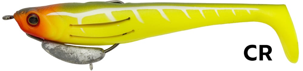 Zerek Flat Shad Pro 7in Rigged Plastic