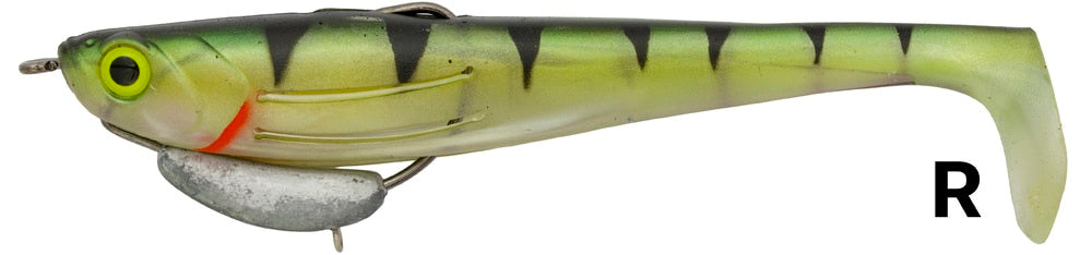 Zerek Flat Shad Pro 7in Rigged Plastic