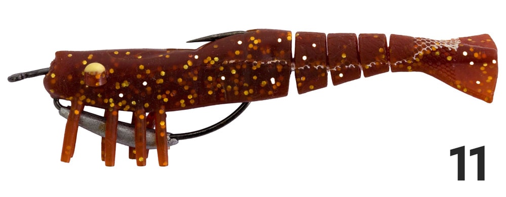 Zerek Live Shrimp 3.5in Rigged Plastic