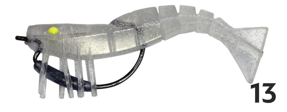 Zerek Live Shrimp 3.5in Rigged Plastic