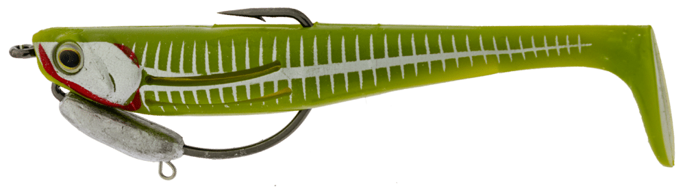 Zerek Flat Shad Pro 5in Rigged Plastic