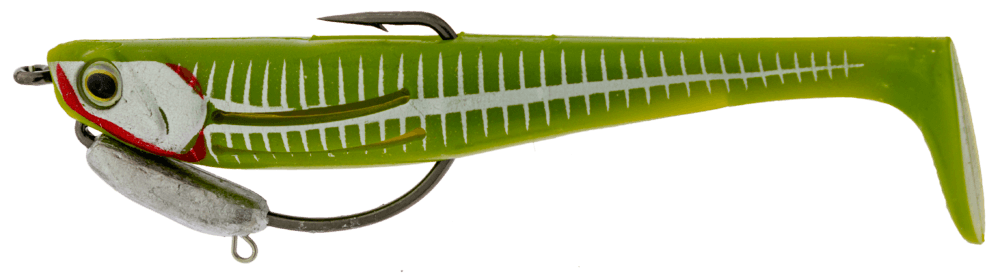 Zerek Flat Shad Pro 4.5in Rigged Plastic