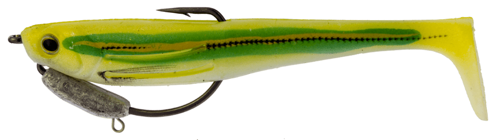Zerek Flat Shad Pro 5in Rigged Plastic