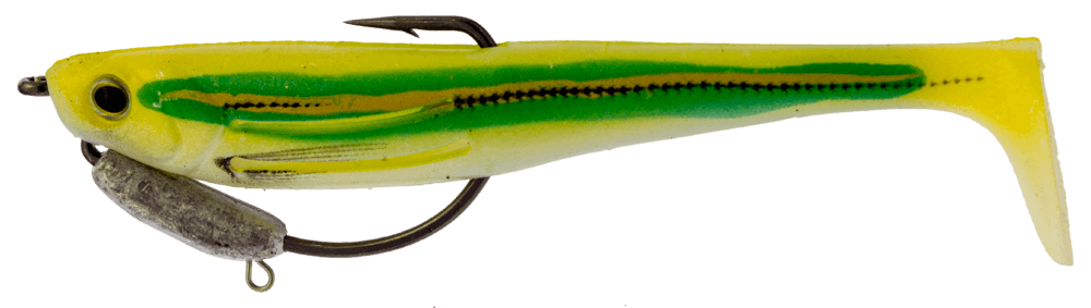 Zerek Flat Shad Pro 4.5in Rigged Plastic