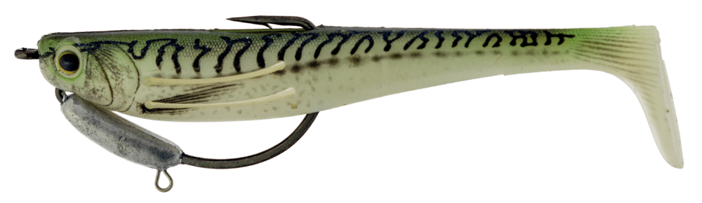 Zerek Flat Shad Pro 4.5in Rigged Plastic