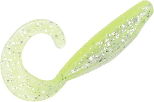 Zman 4in Streakz Curly Tail Plastics