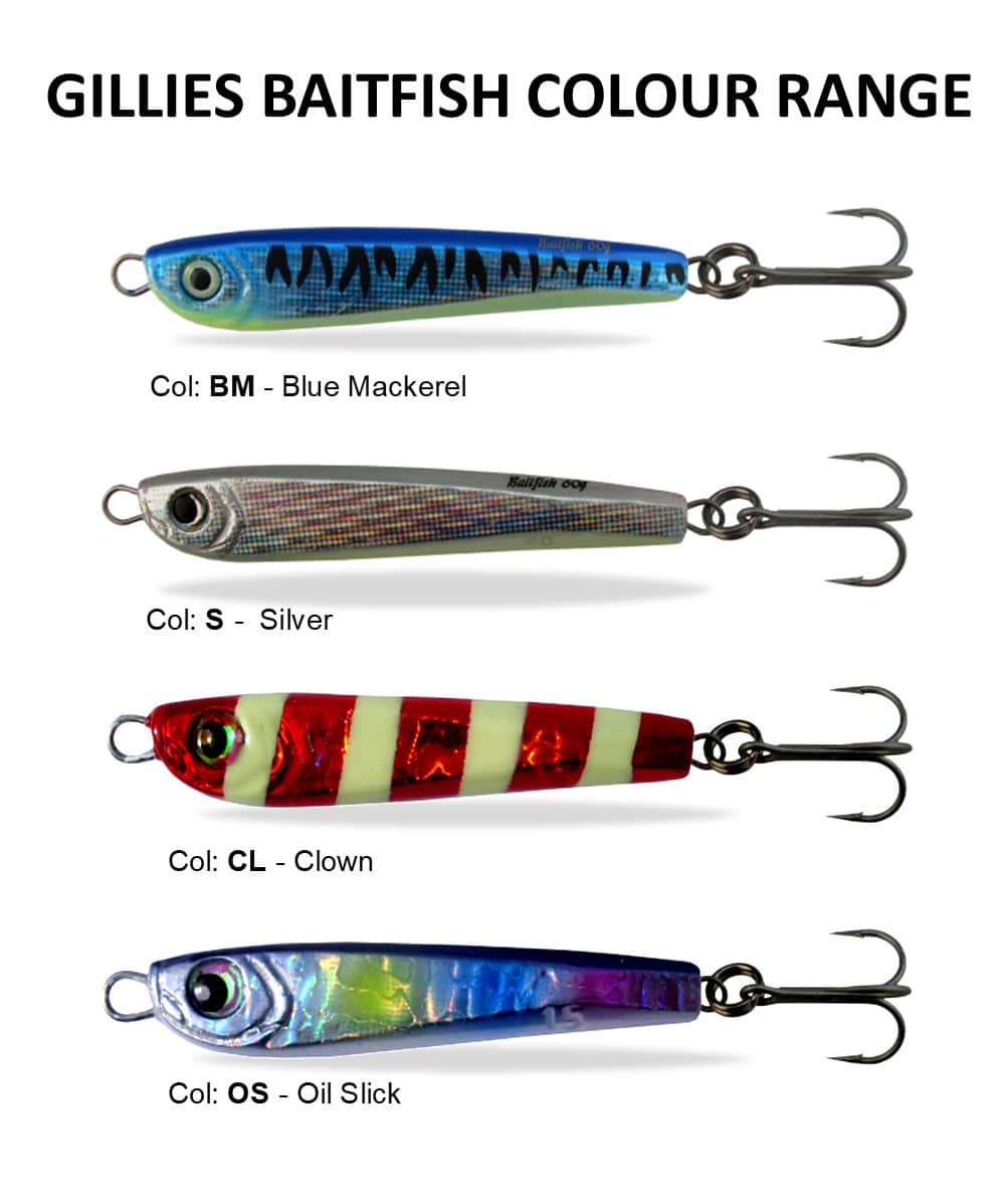 Gillies Baitfish 25g Metal Lure