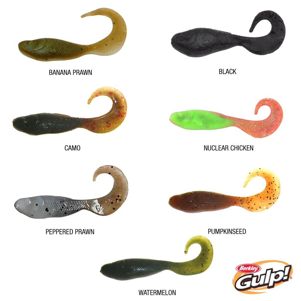 Berkley Gulp 3in Minnow Grub Plastics