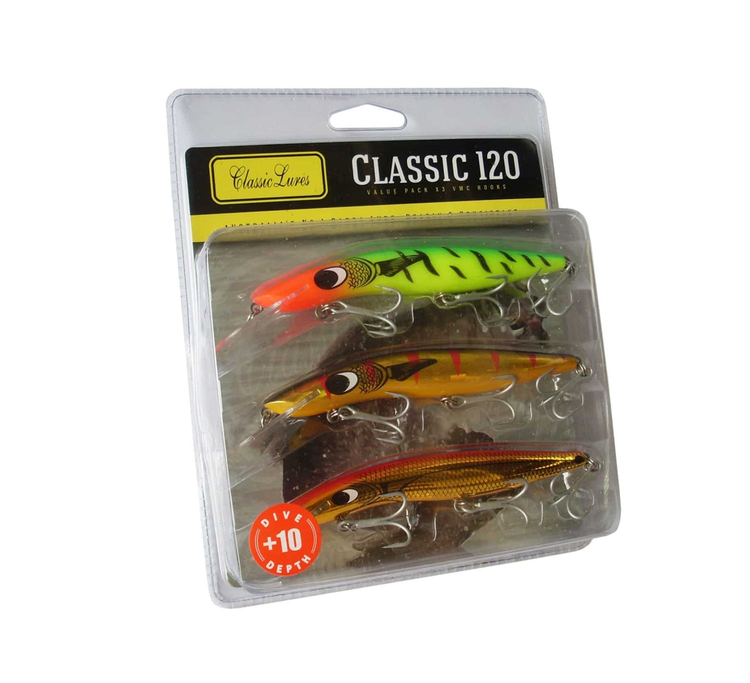 Classic Lures Barra 120mm +6