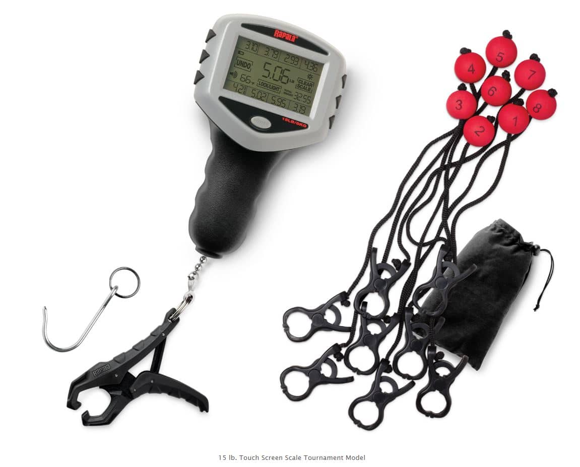 Rapala Tournament Touch Screen Scale