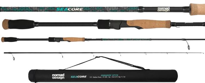 Nomad Seacore Inshore Spin Rods