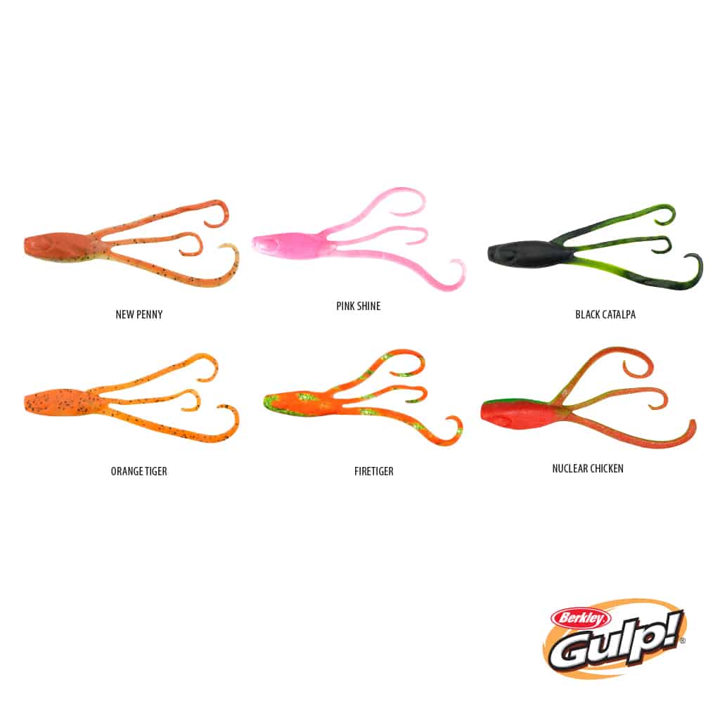 Berkley Gulp 6in Squid Vicious Plastics