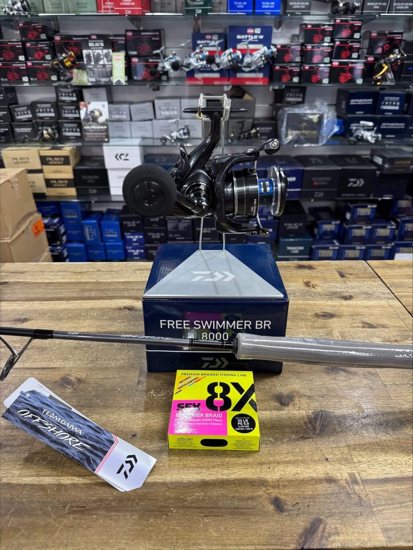 Daiwa Free Swimmer Combo