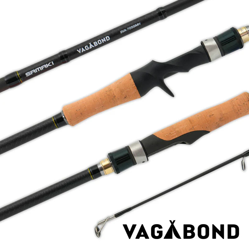 Samaki Vagabond Travel 7' 5pc 4-8lb/ Samaki Sora 2500/ Daiwa J-Braid 8 Chartreuse 150m VAR-8lb