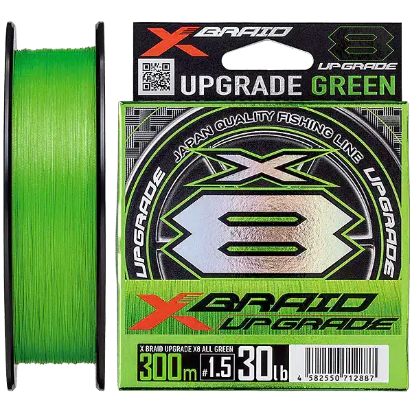 X-Braid Upgrade X8 300m Green Braid