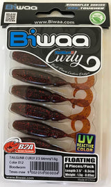 Biwaa Curly Grub 2.5in Plastics